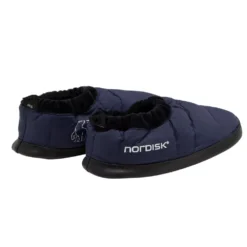 Daunenschuhe Nordisk Mos Down Slippers M (38-40), Dress Blue -Camping Rabatt Geschäft mos down slippers mit ultraweichem innenfutter widerstandfaehiges material blaue huettenschuhe nordisk logo 1000 2 26811