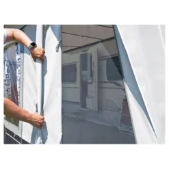 Wohnwagenvorzelt Dwt Zelte Domino 280 | 28er Stahl -Camping Rabatt Geschäft moskitogaze lueftungsfenster domino dwt zelte wohnwagen ganzzelt 1000 8 27092