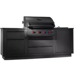 Outdoorküche Napoleon OASIS Compact 105 Mit BIG32-1 Und Einbau Sizzle Zone, Mattschwarz -Camping Rabatt Geschäft napoleon buil in oztdoor kitchen oasis compact 105 mattschwarz mit big32 einbaugrill einbau sizzle zone mit kuechenrollenhalter 1000 2 28162