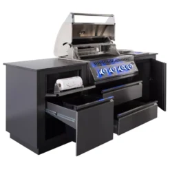 Outdoorküche Napoleon OASIS Compact 105 Mit BIG32-1 Und Einbau Sizzle Zone | Ausstellungsstück -Camping Rabatt Geschäft napoleon edelstahl einbaukueche outdoor kitchen kuechenrollen und muelleimerschrank 2 schubladen multifunktionsschrank 1000 4 28670