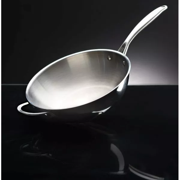 Grillwok Napoleon Edelstahl Wok 2 Grillwok Napoleon Edelstahl Wok – Bild 2