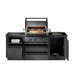 Outdoorküche Napoleon OASIS Compact 105 Mit BIG32-1 Und Einbau Sizzle Zone, Mattschwarz -Camping Rabatt Geschäft napoleon outdoorkueche oasis compact 105 big32 mattschwarz mit heckbrenner drehspiess sizzle zone 1000 3 28162