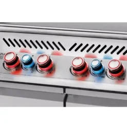 Gasgrill Napoleon Prestige PRO 500, Edelstahl-inkl. Drehspiess -Camping Rabatt Geschäft napoleon prestige safety glow beleuchtung drehregler 1000 7 17546