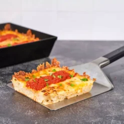 Ooni Pizza-Servierheber -Camping Rabatt Geschäft ooni edelstahl pizzaheber mit ergonomischem griff zubehoer 1000 4 27393