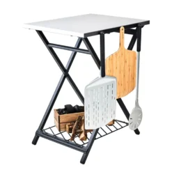 Klapptisch Ooni Folding Table -Camping Rabatt Geschäft ooni klapptisch werkzeughalter mit haken edelstahl arbeitsflaeche zubehoer 1000 3 25152