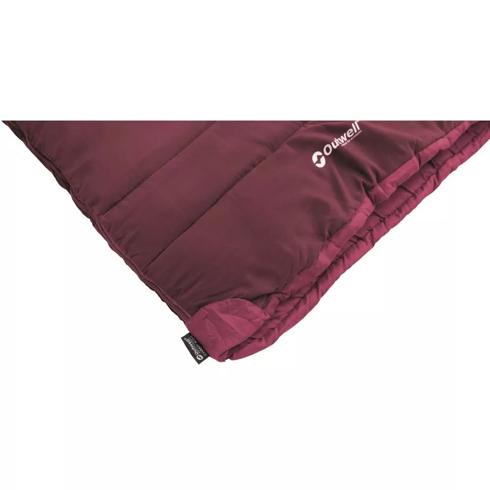Kinderschlafsack Outwell Champ Kids, Deep Red 4 Kinderschlafsack Outwell Champ Kids, Deep Red – Bild 4