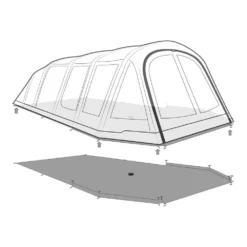 Zeltunterlage Outwell Footprint Lux Stonehill 5 Air -Camping Rabatt Geschäft outwell footprint lux stonehill 5 air skizze 5mannzelt unterlage 1000 2 26504