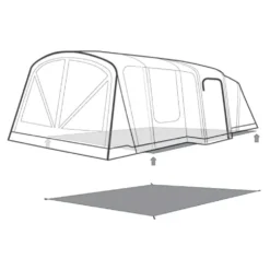 Unterlage Outwell Footprint Vermont 7 Air 5 Unterlage Outwell Footprint Vermont 7 Air -Camping Rabatt Geschäft outwell vermont 7 air footprint skizze unterlage familien camping zelt 2 27544