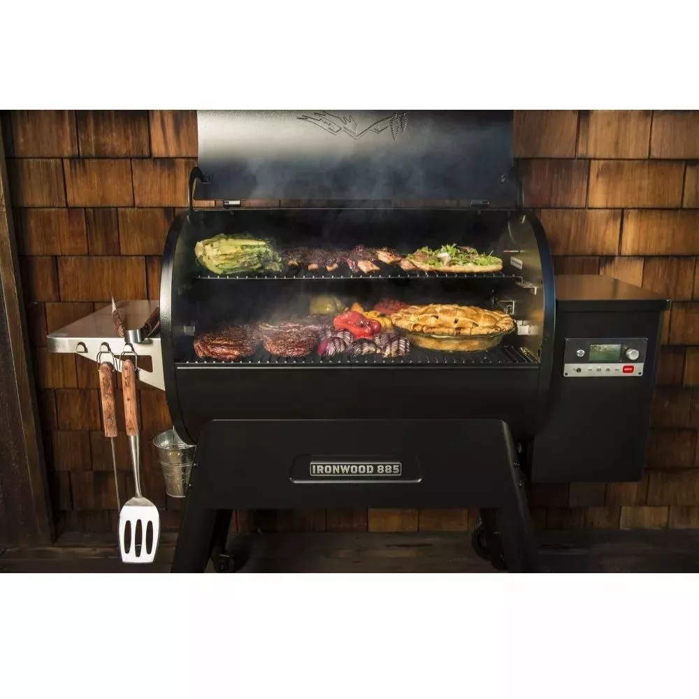Pellet-Smoker Traeger Ironwood 885 International + Pelletsensor Inklusive Meater Plus 4 Pellet-Smoker Traeger Ironwood 885 International + Pelletsensor Inklusive Meater Plus – Bild 4