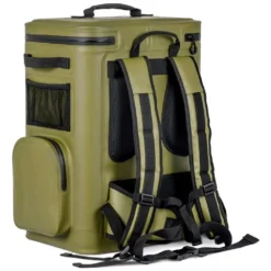 Petromax Kühlrucksack, 17 Liter, Oliv -Camping Rabatt Geschäft petromax 17 liter olive farbiger kuehlrucksack tragekomfort rueckenpolsterung brustgurt schultergurte camping 1000 2 27978