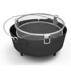 Petromax Frittierkorb 7 Petromax Frittierkorb -Camping Rabatt Geschäft petromax frittierkorb edelstahl mit abnehmbaren holzgriff und randaufhaengungen 1000 2 28041