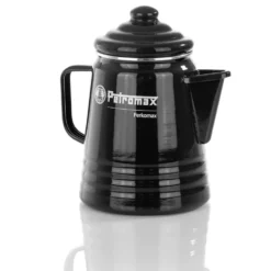 Tee- Und Kaffee-Perkolator Petromax Perkomax, Schwarz -Camping Rabatt Geschäft petromax kaffeekocher teekocher schwarz emailliert aus stahl geeignet fuer alle waermequellen 1000 2 26170