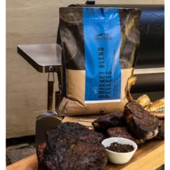 Brisket Blend Traeger Hartholzpellets, Limitierte Edition -Camping Rabatt Geschäft raeucher pellets holzmischung eiche pekannuss traeger lecker gerichte kreieren grillzubehoer 1000 3 25632