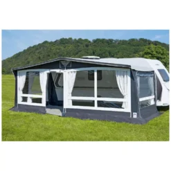 Wohnwagen-Vorzelt Hahn Zelte Bozen 240 | 25er Stahl -Camping Rabatt Geschäft reise saisoncamping wohnwagen umlaufmassvorzelt hahn zelte bozen 240 1000 2 26970