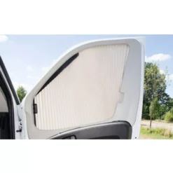 Seitenrollo Plissee Remis REMIfront IV Für Fiat Ducato 250/290 BJ 2006 - 2021, Beige -Camping Rabatt Geschäft remis remifront iv 4 verdunkelungssystem seitenteile rollo plissee fiat ducato x 250 290 jumper boxer 1000 2 24155