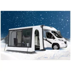 Wintervorzelt Wigo Zelte INUIT Blizzard -Camping Rabatt Geschäft seitenwand rundbogentuer offen wigo wintervorzelt blizzard inuit wohnmobil vorzelt 1000 3 27392