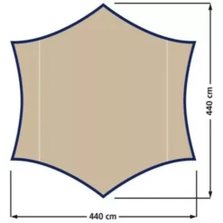 Sonnensegel Eurotrail Tarp Morgan -Camping Rabatt Geschäft sonnensegel eurotrail tarp morgan 2 1 8642