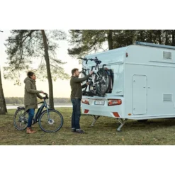 Fahrradträger, Veloträger Thule Excellent Standard, Schwarz -Camping Rabatt Geschäft stabiler fahrradtraeger thule excellent standard schwarz velotraeger heckfahrradtraeger wohnwagen wohnmobil 2 fahrraeder erweiterbar 3 4 1000 6 22798