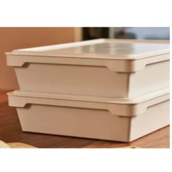 Ooni Pizzateigboxen -Camping Rabatt Geschäft stapelbare platzsparende weisse teigboxen mit deckel ooni zubehoer 1000 4 25111