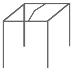 Freistehendes Ganzjahres-Teilzelt Frankana Freiko Garmisch -Camping Rabatt Geschäft teilvorzelt garmisch frankana freiko gestaengeskizze 1000 5 21597