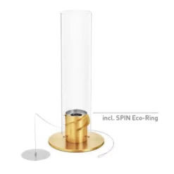 Tischfeuer Höfats SPIN 900, Gold -Camping Rabatt Geschäft tischfeuer hoefats spin900 gold sichtbare flamme auch bei tageslicht 1000 2 25736