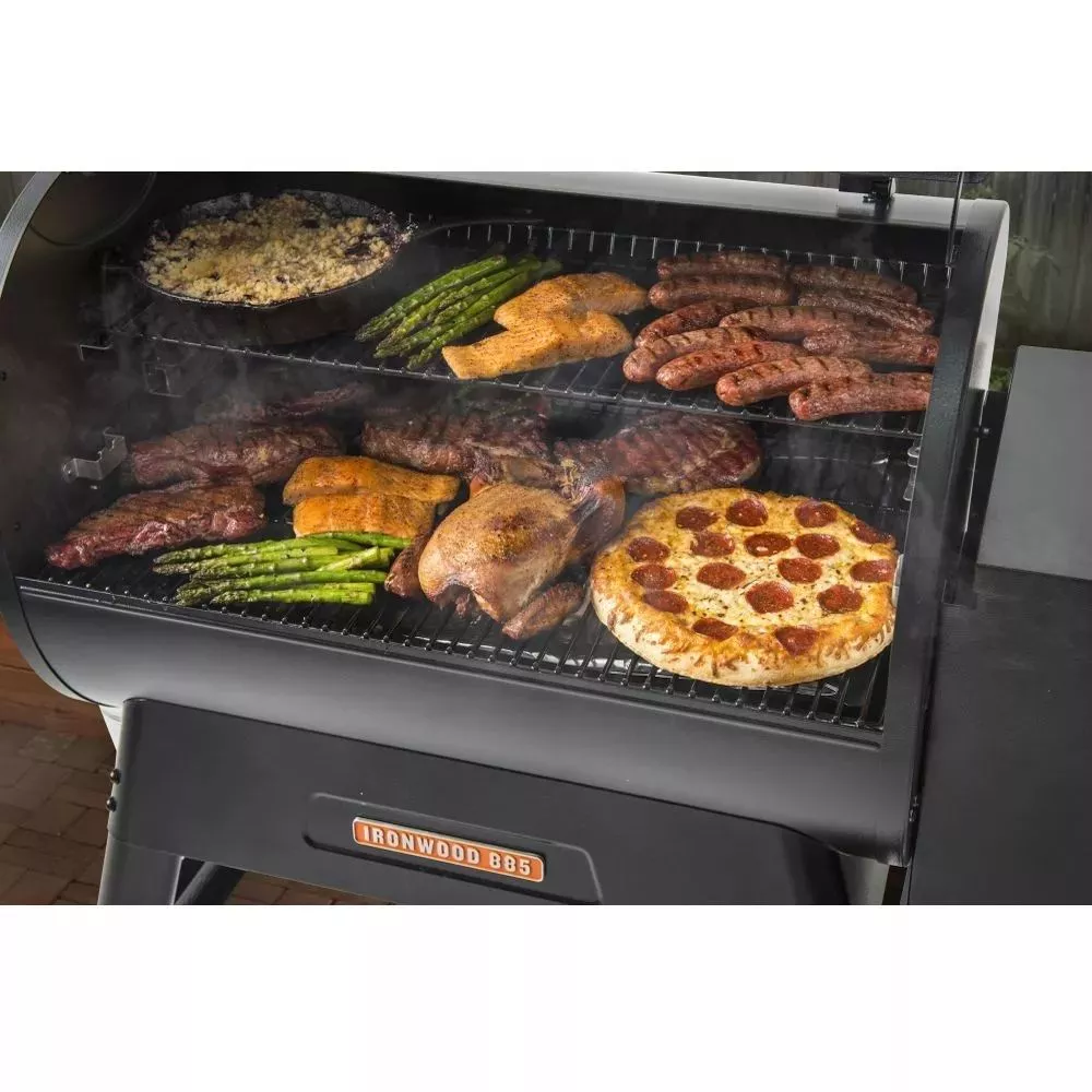 Pellet-Smoker Traeger Ironwood 885 International + Pelletsensor Inklusive Meater Plus 5 Pellet-Smoker Traeger Ironwood 885 International + Pelletsensor Inklusive Meater Plus – Bild 5