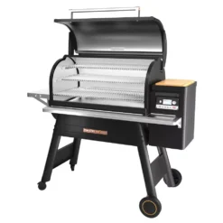 Pelletgrill Traeger Timberline 1300, Schwarz | Ausstellungsstück -Camping Rabatt Geschäft traeger timberline 1300 pellet smoker pelletgrill schwarz innenraum 1000 2 28680