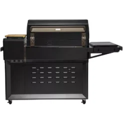 Holzpelletgrill Traeger Timberline XL INT, Schwarz | Ausstellungsstück -Camping Rabatt Geschäft traeger timberline int grill rueckansicht black 1000 8 28679
