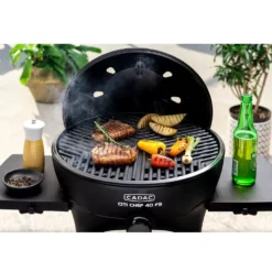 Campinggrill Cadac Dometic Citi Chef 40 FS, Black, 50mbar | Ausstellungsstück -Camping Rabatt Geschäft trendiger gasgrill holzbeine citi chef 40 fs schwarzer campinggrill cadac dometic 1000 6 28719