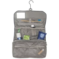 Wickelbare Kulturtasche VAUDE Tecowrap II, Marine -Camping Rabatt Geschäft vaude tecowrap ii wickelbare kulturtasche zum aufhaengen mit spiegel und zahnbuersten halter 1000 2 20869