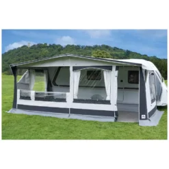 Vorzelt Hahn Zelte Bornholm 280 | 25er Stahl -Camping Rabatt Geschäft vorderwand verandaeffekt dauerstandzelt hahn zelte bornholm 280 1000 4 27654