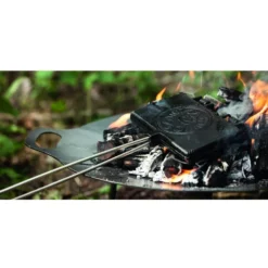 Petromax Wende-Waffeleisen Mit 72 Cm Langem Stiel -Camping Rabatt Geschäft waffeln outdoor backen im lagerfeuer petromax backform mit langem stiel fuer sicheres handling 1000 3 25986