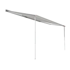 Kurbelmarkise Fiamma F45S 375, Tuch: Royal Grey, Gehäuse: Titanium -Camping Rabatt Geschäft wandmarkise fiamma fiammastore f45s titanium kurbelmarkise sonnenstore zur wandmontage 1000 2 21393