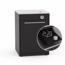 Weber Outdoorküche BBQ-Kitchen 231, 2er Set Für Genesis S-335 Mit Seitenkocher -Camping Rabatt Geschäft weber bbq kitchen gaskocher modul schwarz gassgrillkueche 1000 4 26572