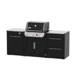 Weber Outdoorküche BBQ-Kitchen 231, 2er Set Für Genesis S-335 Mit Seitenkocher -Camping Rabatt Geschäft weber genesis e335 gasgrill outdoor kueche grillkueche gaskochertuermodul 2 ladenmodul gasflasche grillzubehoer verstauen 3 26572