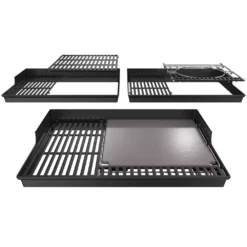 Weber CRAFTED Glasierter Pizzastein - Gourmet BBQ System -Camping Rabatt Geschäft weber grillzubehoer crafted gbs gourmet bbq system glasierter grillstein gross 1000 2 23735