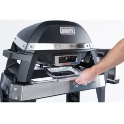 Elektrogrill Weber Pulse 2000 Mit Rollwagen | Ausstellungsstück -Camping Rabatt Geschäft weber pulse 2000 elektrogrill black fettauffangsystem 1000 7 27738