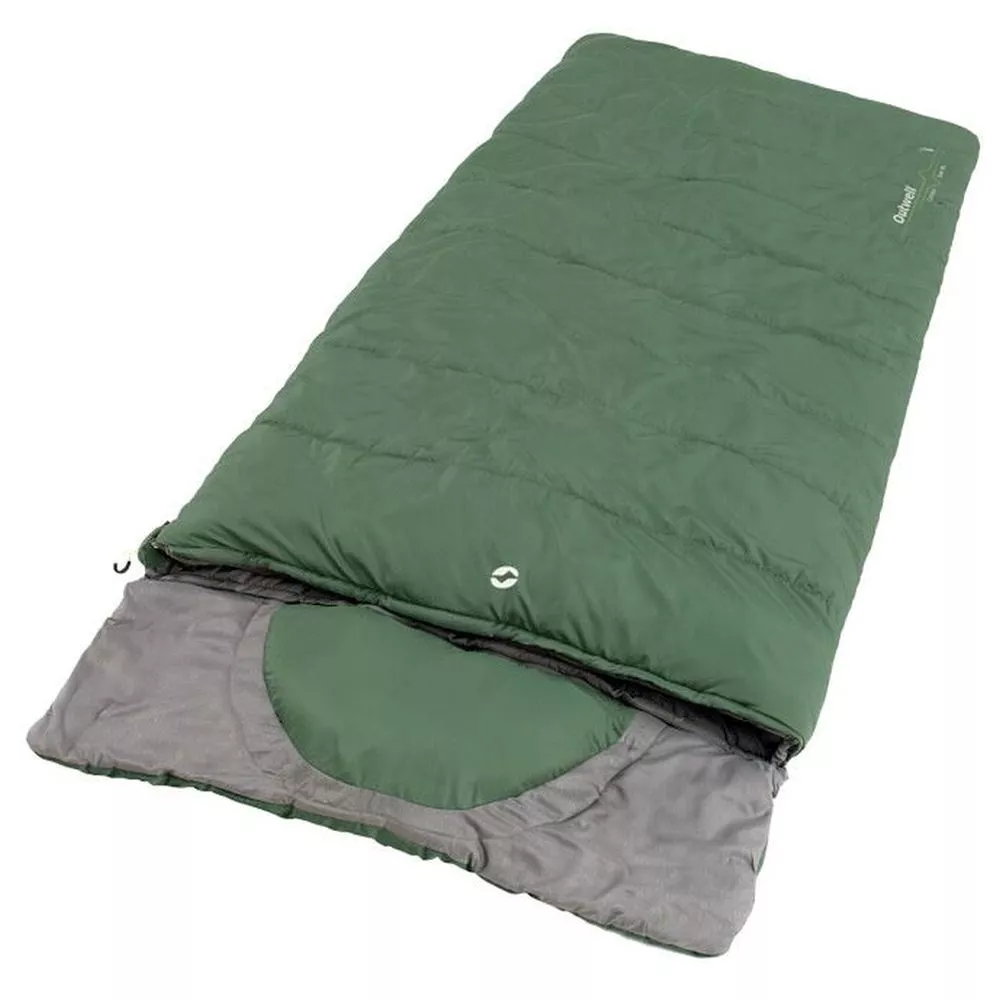 Wendeschlafsack Outwell Contour Lux XL Grün | Reissverschluss Links 2 Wendeschlafsack Outwell Contour Lux XL Grün | Reissverschluss Links – Bild 2