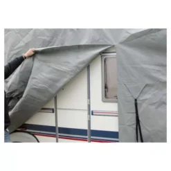 Wohnwagen-Schutzhülle Eurotrail Caravan Cover, 550-600 Cm -Camping Rabatt Geschäft wohnwagen schutzhuelle eurotrail caravan cover 550 600 3 2 8965