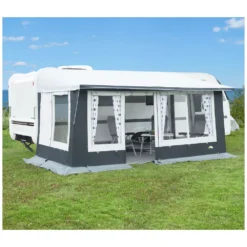 Vorzelt DWT Juwel 4 Seasons - Linkseinzug | 28er Stahl -Camping Rabatt Geschäft wohnwagenvorzelt saison ganzjahresvorzelt dwt juwel 4 seasons 1000 2 28410