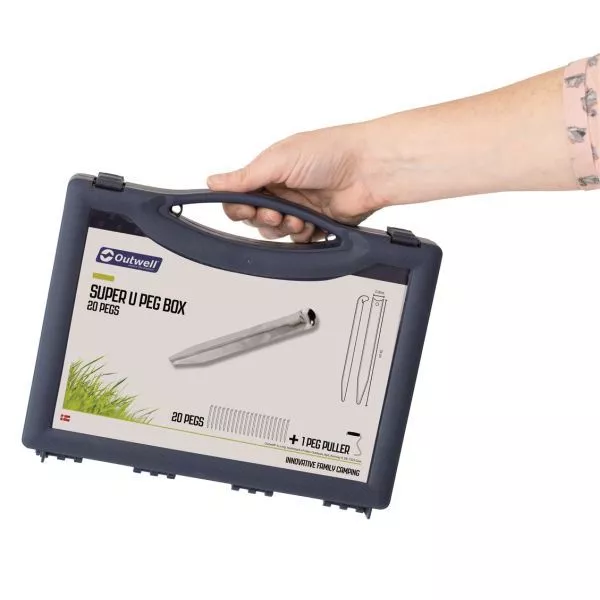 Outwell Super-U-Heringe-Box 2 Outwell Super-U-Heringe-Box – Bild 2